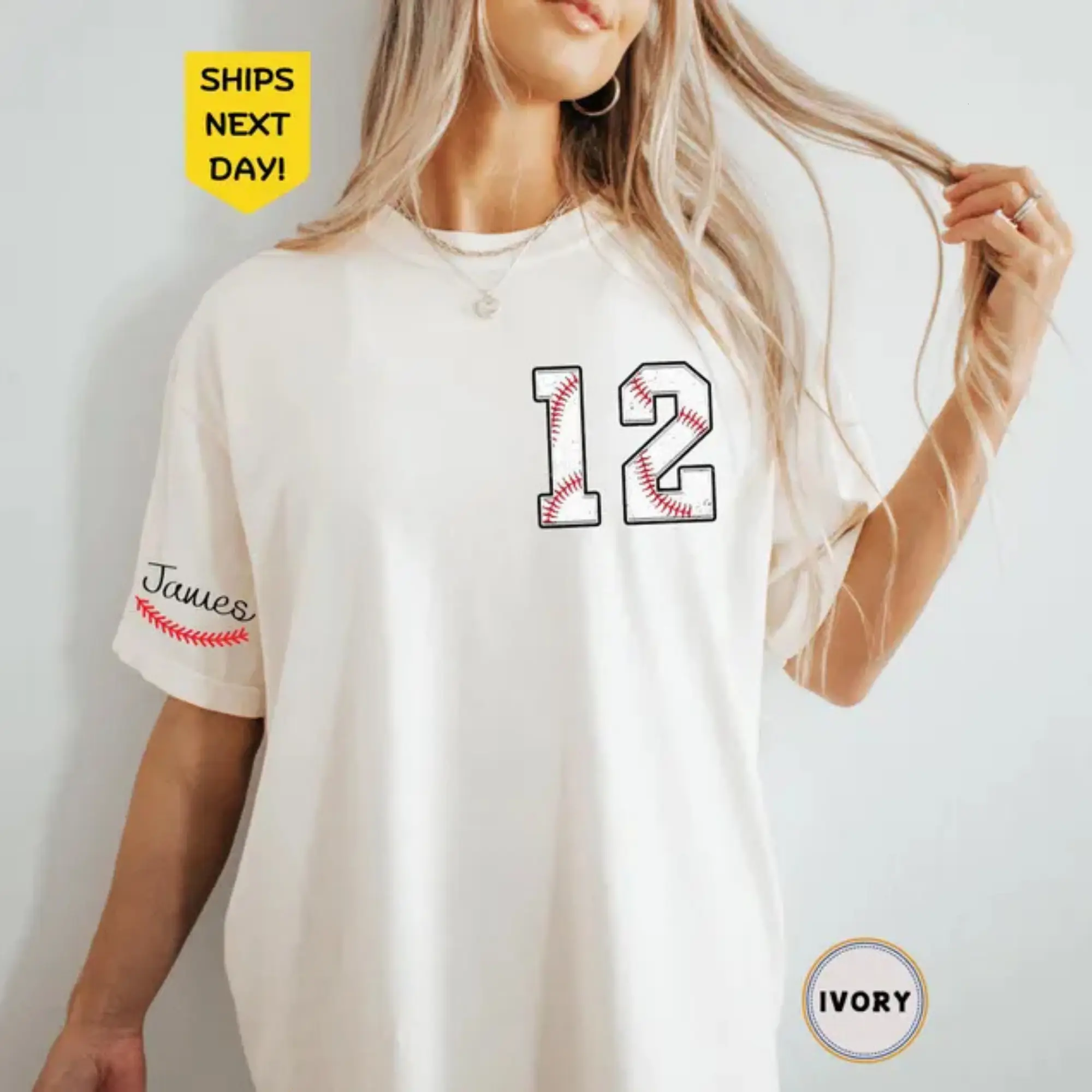 Comfort Colors Custom Baseball Number and Name Tshirt, Custom Baseball, Personalized Baseball Shirt, Baseball Mom Tee,Baseball Custom Shirt