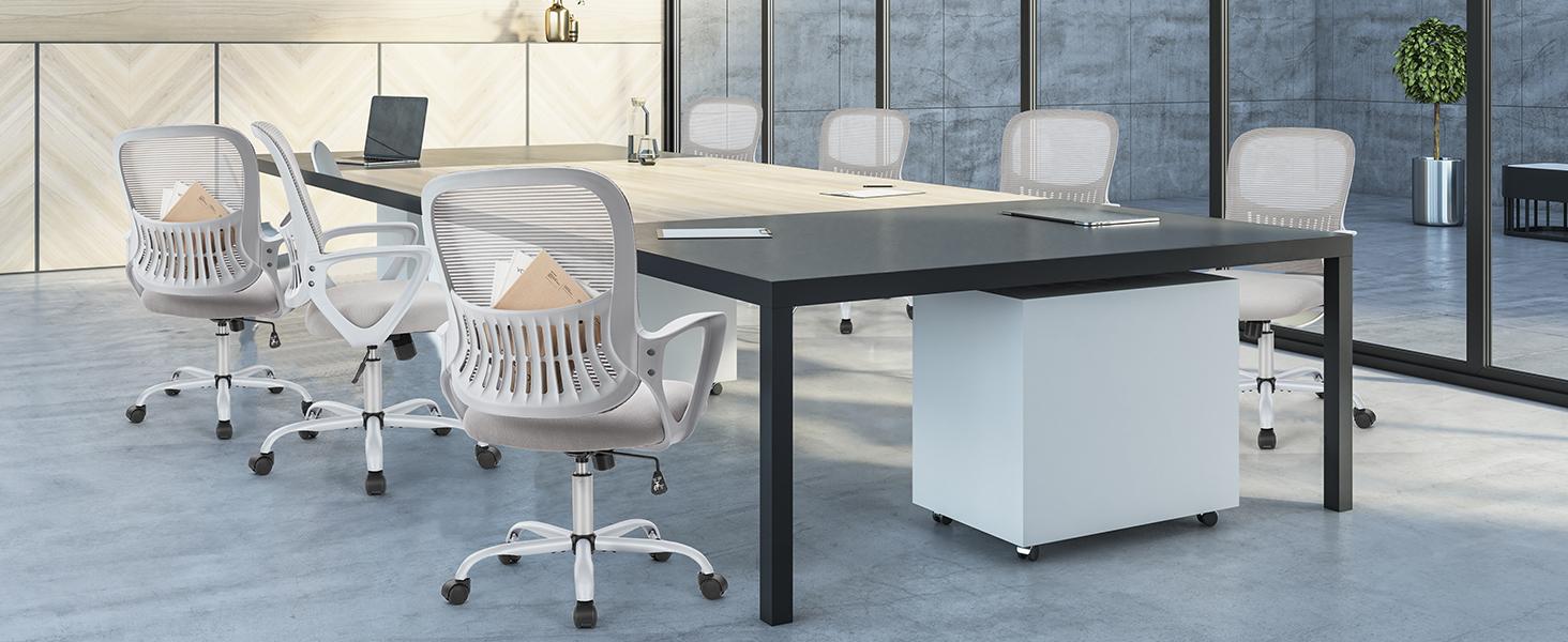 Drafting Chair,Standing Desk Chair with Thicker Seat,Ergonomic High Office Chair,Counter Height Office Chairs with Adjustable Foot-Ring