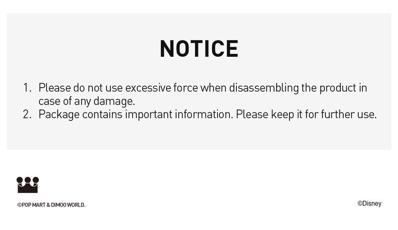 [Spanish]-DIMOO WORLD × Disney Series – Caja Sorpresa de Imán para Refrigerador