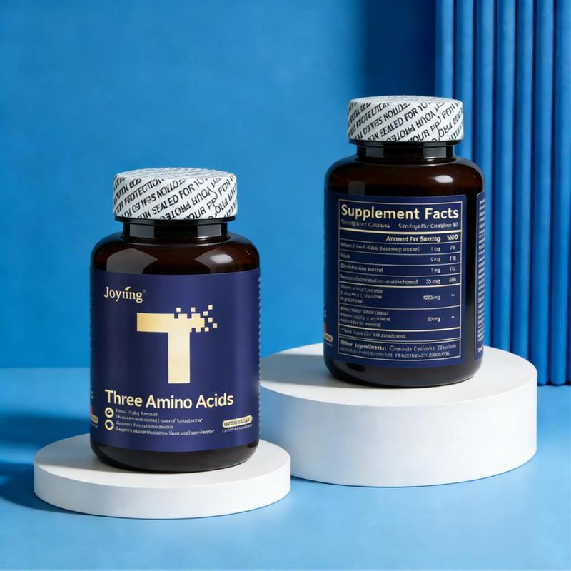 JOYUNG Vitality Formula 1200mg 3-Amino Acid Complex L-Arginine L-Citrulline L-Glutamine Energy Stamina Focus Vegan Boost 60 Count