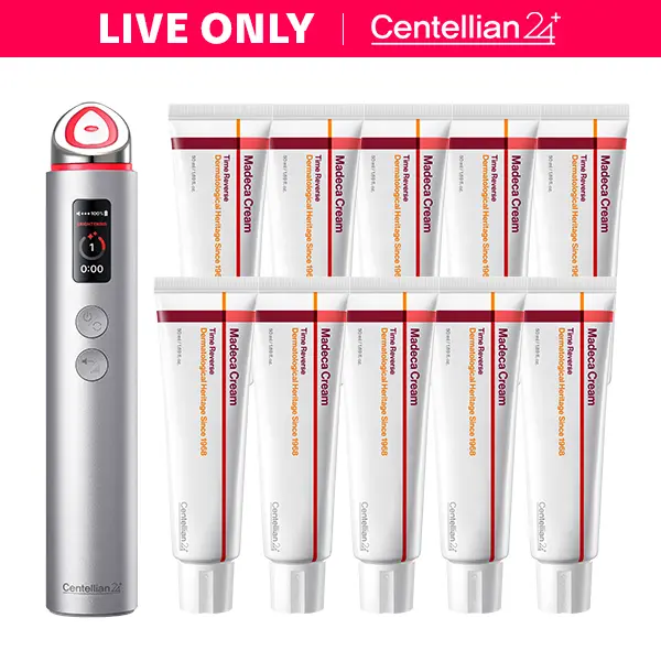 Madeca Prime Max Mega Value Set | Madeca Prime Max Silver Device + Madeca Cream Time Reverse 10-Pack Mega Bundle