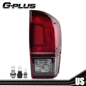 Fit For 16-22 Toyota Tacoma Right Passenger Side Tail Brake Light Lamp w/Bulbs G-PLUS