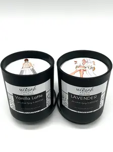 A Bridesmaid trying to WOOSAH candle w/ Self-Care playlist