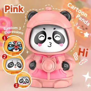 Panda Face Changing Doll Figurine Stress Relief Boxed Toy