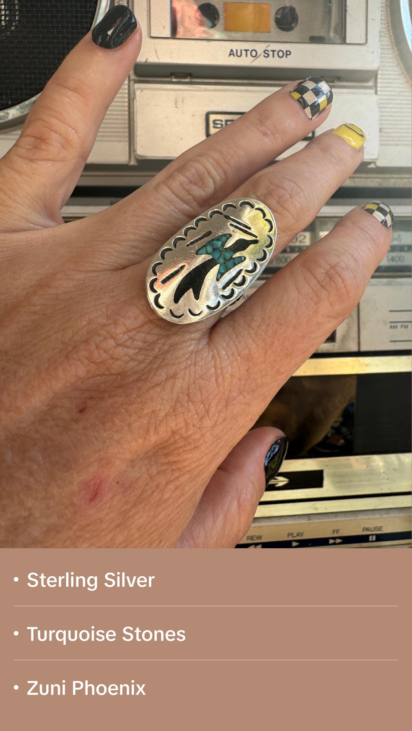 Zuni Phoenix Ring