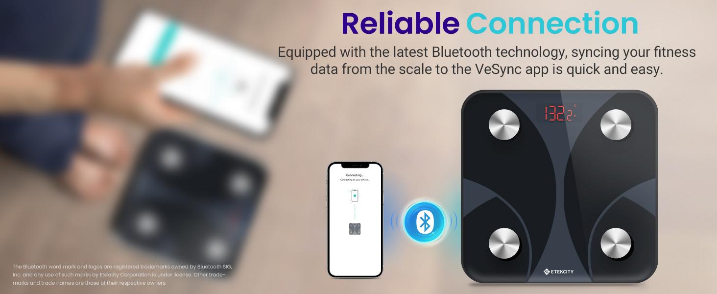 Etekcity Scale for Body Weight and Fat Percentage, Smart Digital LED Bathroom BMI Measurement, Accurate Bluetooth, 400lb Healthcare Weight Scale, Fit 8s Etekcity Scale for Body Weight and Fat Percentage, Smart Digital LED Bathroom BMI Measurement, Accurate Bluetooth, 400lb Healthcare Weight Scale, Fit 8s