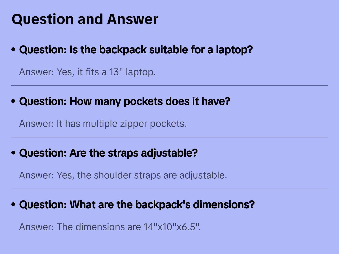 Himalayan Hemp Backpack -Orange/Purple