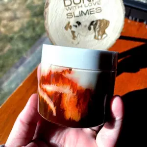 THICC oatmilk latte glossy slime