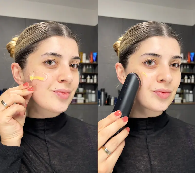 Product Introduction of [medicube] 310M Celebrity Glass Skin DuoㅣBooster Pro Korea's No.1 Glass Glow Device + Collagen Jelly Cream OR Deep Vita C Cream 17