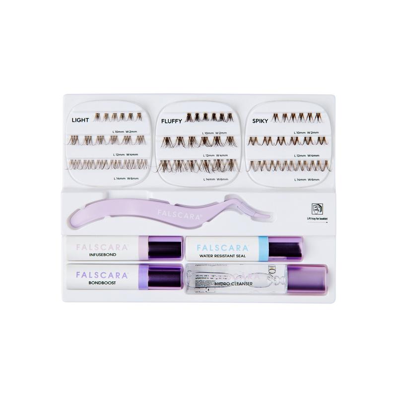 FALSCARA Studio Lash Extension Kit  - Dark Chocolate - 54 Wisps