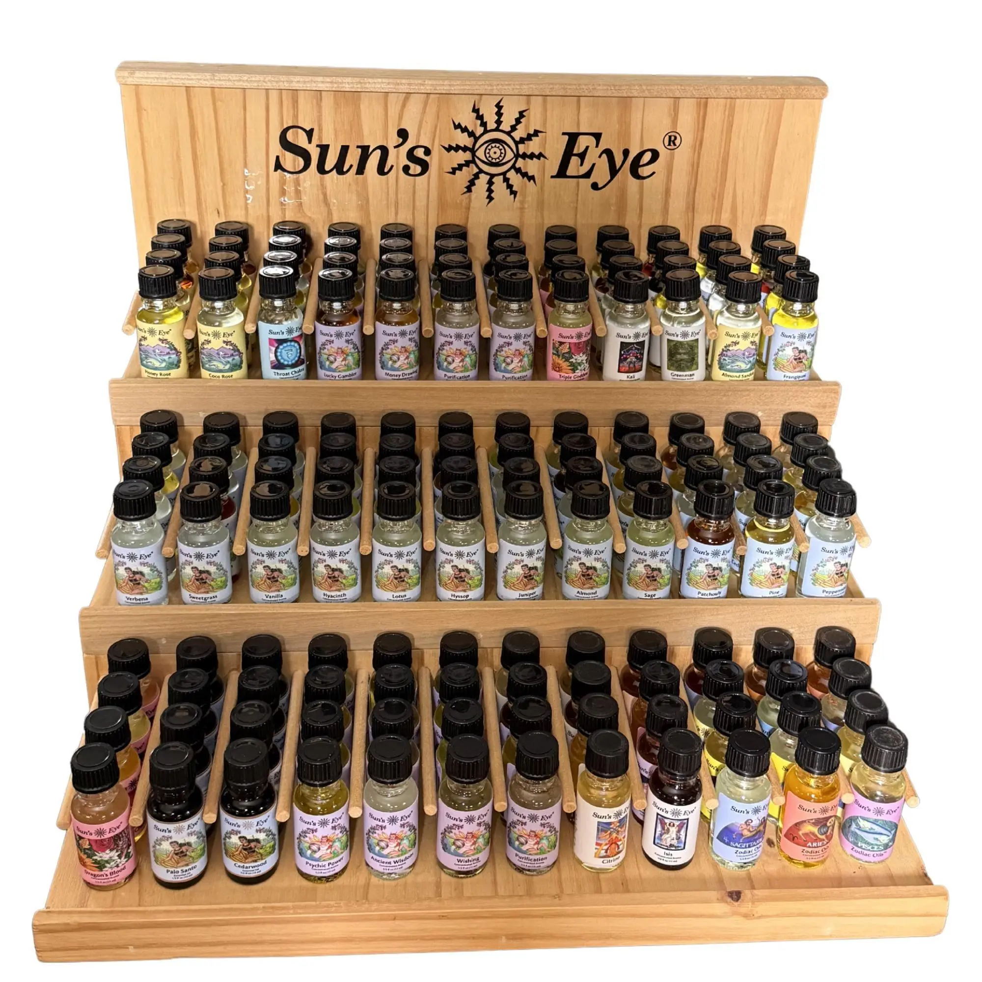 Sun’s Eye Ritual Oil – Spiritual Aroma Oil for Altar Work, Candles, Rituals & Intention Setting