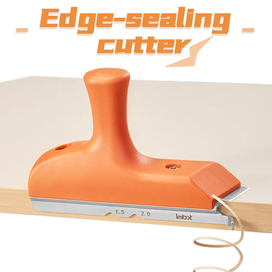 IMBOT Woodworking Edge Trimmer, Hand Planer Edge Bander for Burrs, Edge Corner Planer, Wood Chamfering Fillet Scraper, Deburring