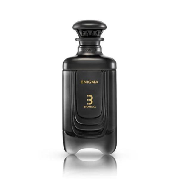Bharara ENIGMA Eau De Parfum Unisex 3.4oz - Scent of Saffron, Oud, Bulgarian Rose, Amber, and Tonka Bean - Long-Lasting Fragrance for Adults Bharara ENIGMA Eau De Parfum Unisex 3.4oz - Scent of Saffron, Oud, Bulgarian Rose, Amber, and Tonka Bean - Long-Lasting Fragrance for Adults