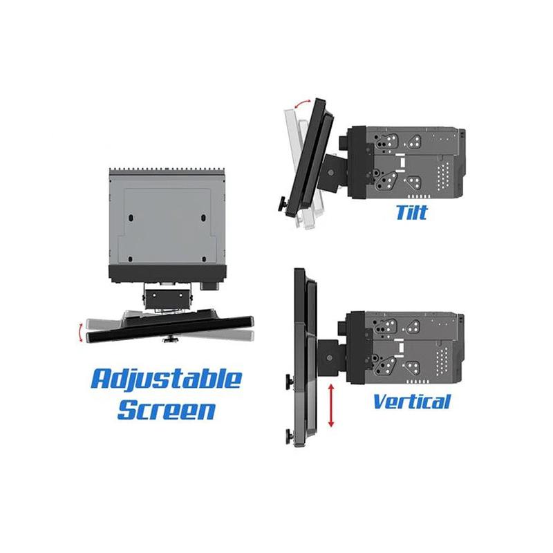 VRCPAA-106F | 10″ DVD Multimedia Headunit w/ Apple CarPlay® & Android Auto®