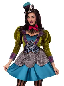 Deluxe Mad Hatter Wonderland Halloween Costume