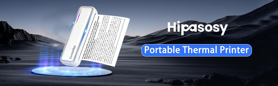 Inkless Bluetooth Printer Portable Thermal Wireless Printers for Home Use 8.5"x11" US Letter & A4 Size Thermal Paper Compatible with iOS Android Laptop for Tattoo Travel Office Accessories