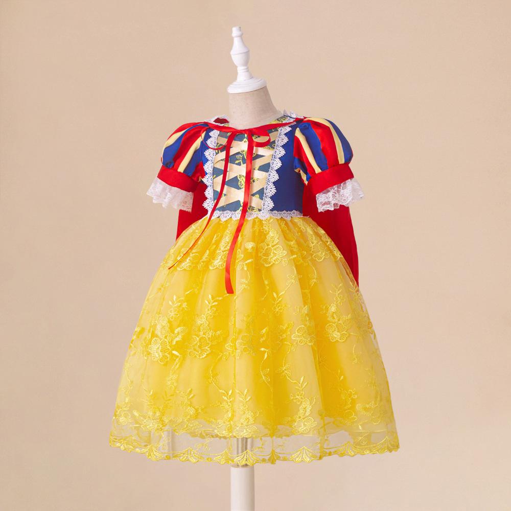 102 Baby Girls Princess Dress Fairy Tale Cosplay Costume Birthday Party Dresses Fancy Party Performance Adele
