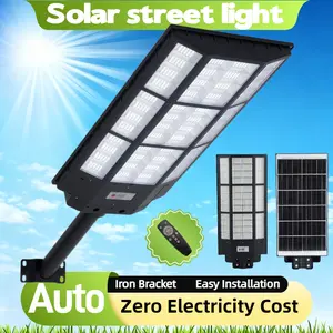 Solar Street Light Outdoor 3 Modes LED Motion Sensor Security Wall Lamp for Garden Yard Porch Decor IP65 Waterproof Remote Control Solar Lights Outdoor Mounted Light