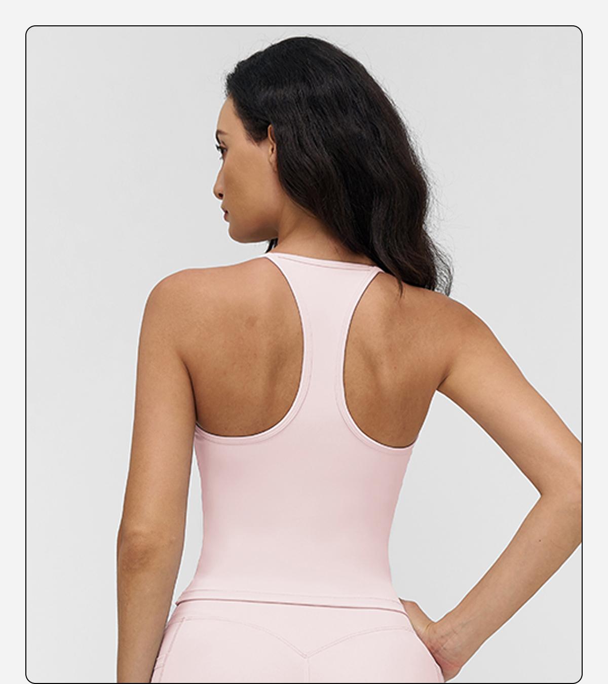 MFVIM Solid Wireless Sports Bra by MFVIM - Quick-Dry Breathable Comfortable Sports Vest for Indoor & Outdoor Activities, Women's Workout Apparel SpringStatements