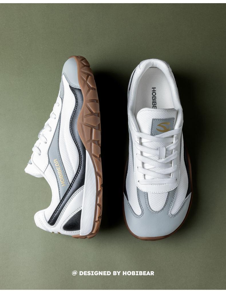 HOBIBEAR Wide-Head Shoes: Women's Shoes for Spring/Autumn, Friendly to Wide Feet, Soft Sole, Wear-Resistant Casual Shoes, Suitable for Daily Commuting