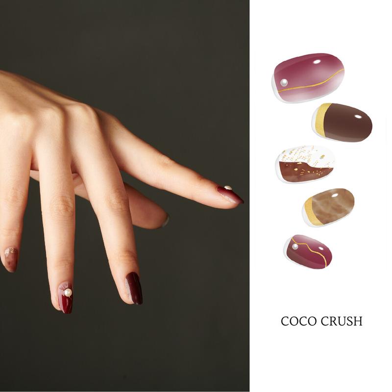 Triple Bundle Semi Cured Gel Nails Strips Odor-Free 30-Second Finish Pick ANY 1 Designs Get 1 Random FREE No Lifting Stays Flat All Day Perfect Gift