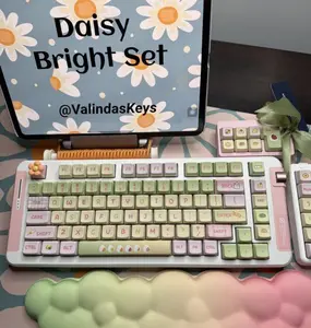Daisy Bright Theme Mechanical Keyboard Full Set