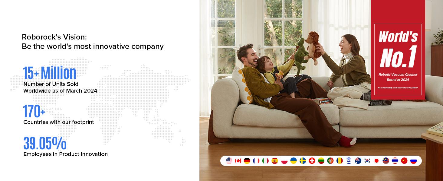 Roborock Qrevo Series Robot Vacuum and Mop (QV 35A), 8000Pa Suction, Anti-Tangle Brushes, Smart Obstacle Avoidance, Auto Mop Washing, All-in-One Dock, 200RPM Spinning Mops #GiftedInLove