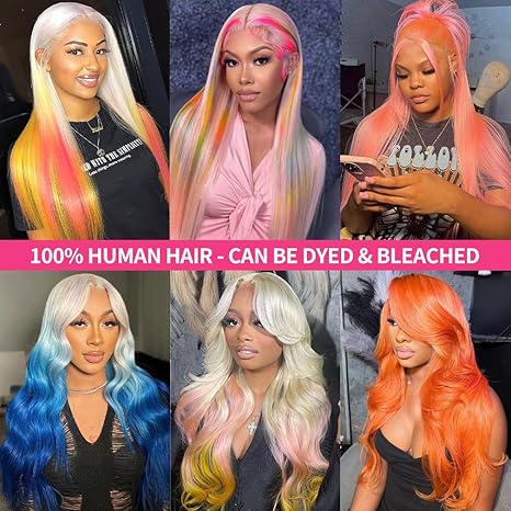 【30“ Only $169】Mamushow 200% Density 13x6 Blonde Lace Frontal Wigs Human Hair 613 Straight Hd Transparent Lace Frontal Wig Pre Plucked With Baby Hair 30 Inch