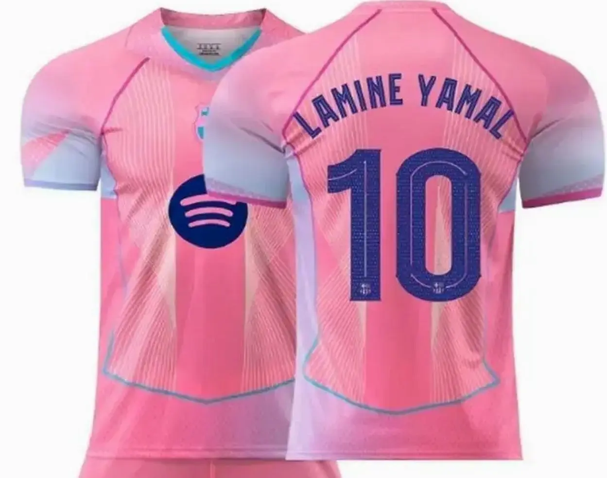 #10 Away Soccer Jersey 25/26 – Fan Edition Football Shirt for Men & Women, Breathable Short Sleeve Sports Top