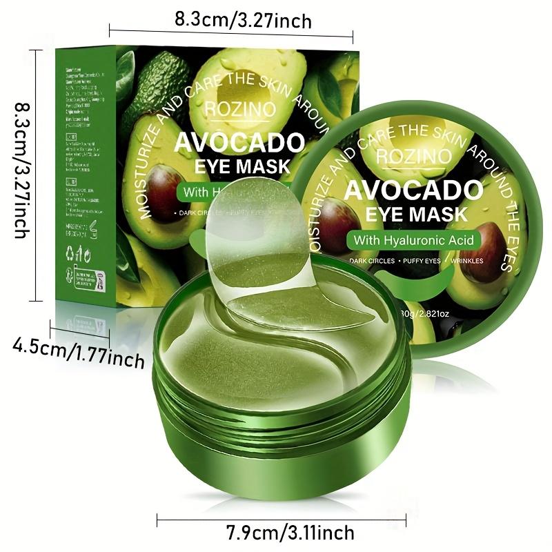 ROZINO Avocado Eye Mask with Hyaluronic Acid for Moisturizing and Firming ROZINO Avocado Eye Mask with Hyaluronic Acid for Moisturizing and Firming