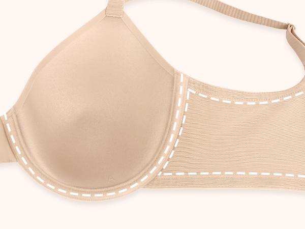 HSIA Miya SoftSense Comfort Lightly Lined T-shirt Back Smoothing Underwire Plus Size Minimizer Bra Everyday Bra SpringStatements HSIA Miya SoftSense Comfort Lightly Lined T-shirt Back Smoothing Underwire Plus Size Minimizer Bra Everyday Bra SpringStatements