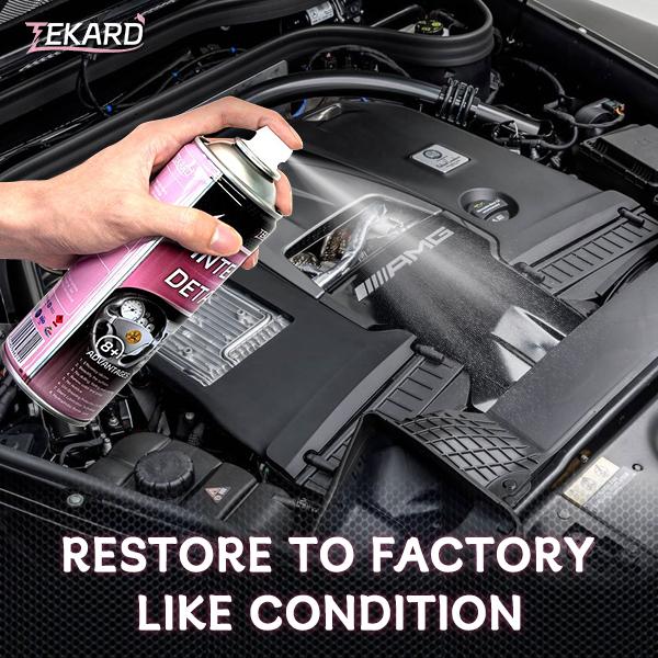 TEKARD Car Spray Cleaner 15 oz Quick Interior Detailer Polished Coated Anti-aging UV Protection Wheel Cleaner for Effortless Car Interior Maintenance