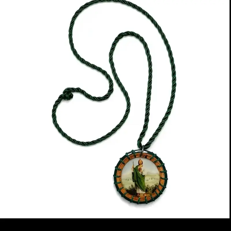1 pc St Jude Rope Scapular - San Judas Rope Necklace