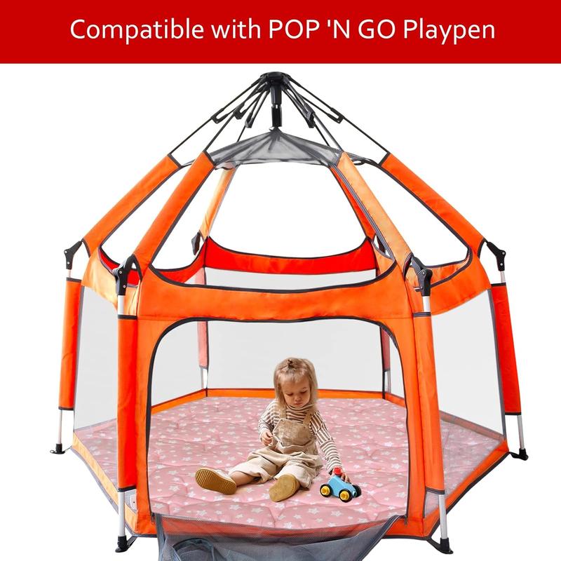 Moonsea Large Padded Play Mat Multi-Size Non-Slip Thick Soft Cushioned Floor Mat for Crawling Tummy Time Playtime Fit POP 'N GO Regalo Playpen Play Gym Portable Machine Washable Nursery Toddler Kids Essentials #TiktokshopStockUp