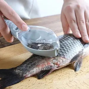 Fish Skin Brush Scraping Tool Quick Disassembly Grater for Easy Fish Scale Cleaning Peeling Skin Scraper Kitchen Gadget Efficient & User-Friendly Design