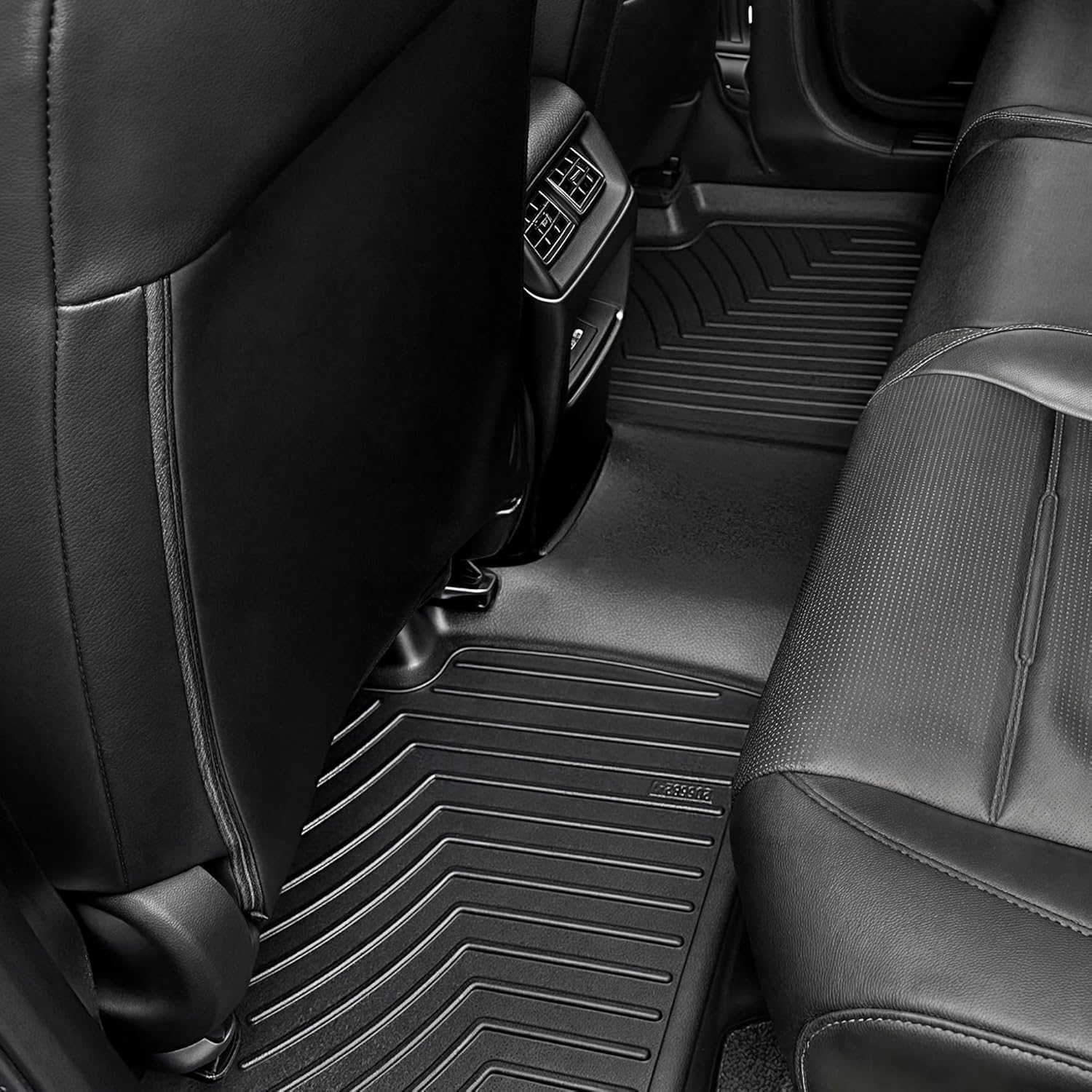 YITAMOTOR Floor Mats & Cargo Liner Fit for 2023-2025 Honda CR-V (Include Hybrid), Honda CRV Accessories TPE All-Weather Custom Fit Trunk Mats Backrest Mats Floor Mats (Upper Position), Black