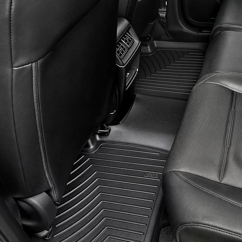 YITAMOTOR Floor Mats & Cargo Liner Fit for 2023-2025 Honda CR-V (Include Hybrid), Honda CRV Accessories TPE All-Weather Custom Fit Trunk Mats Backrest Mats Floor Mats (Upper Position), Black