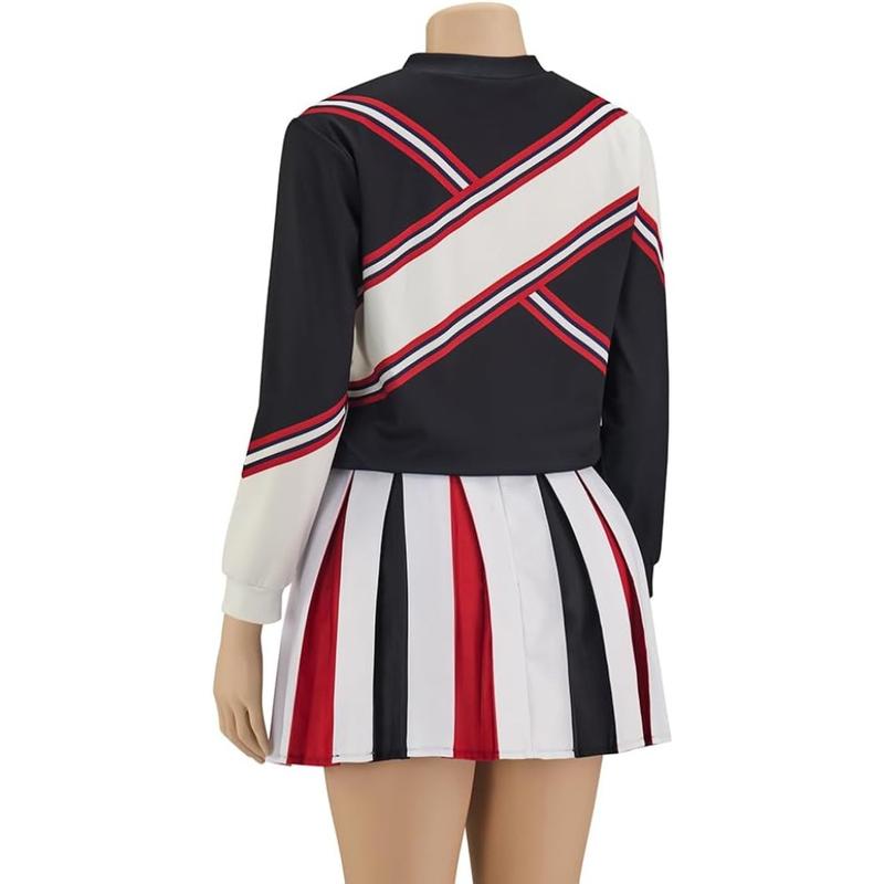 Saturday Night Live Cheerleader Outfit - Complete Spartan Uniform Set for Women