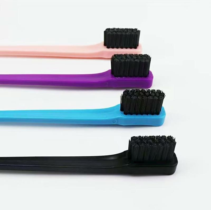 1 Pcs Edge Brush Hair Styling, Professional Double-sided Hair Brush Comb For Baby Hair Salon Hair Comb Wig Styling Tool For Women