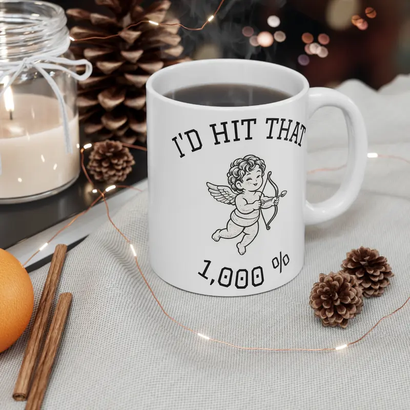 I’d Hit That 1,000% Mug — Confidence, Not Caffeine