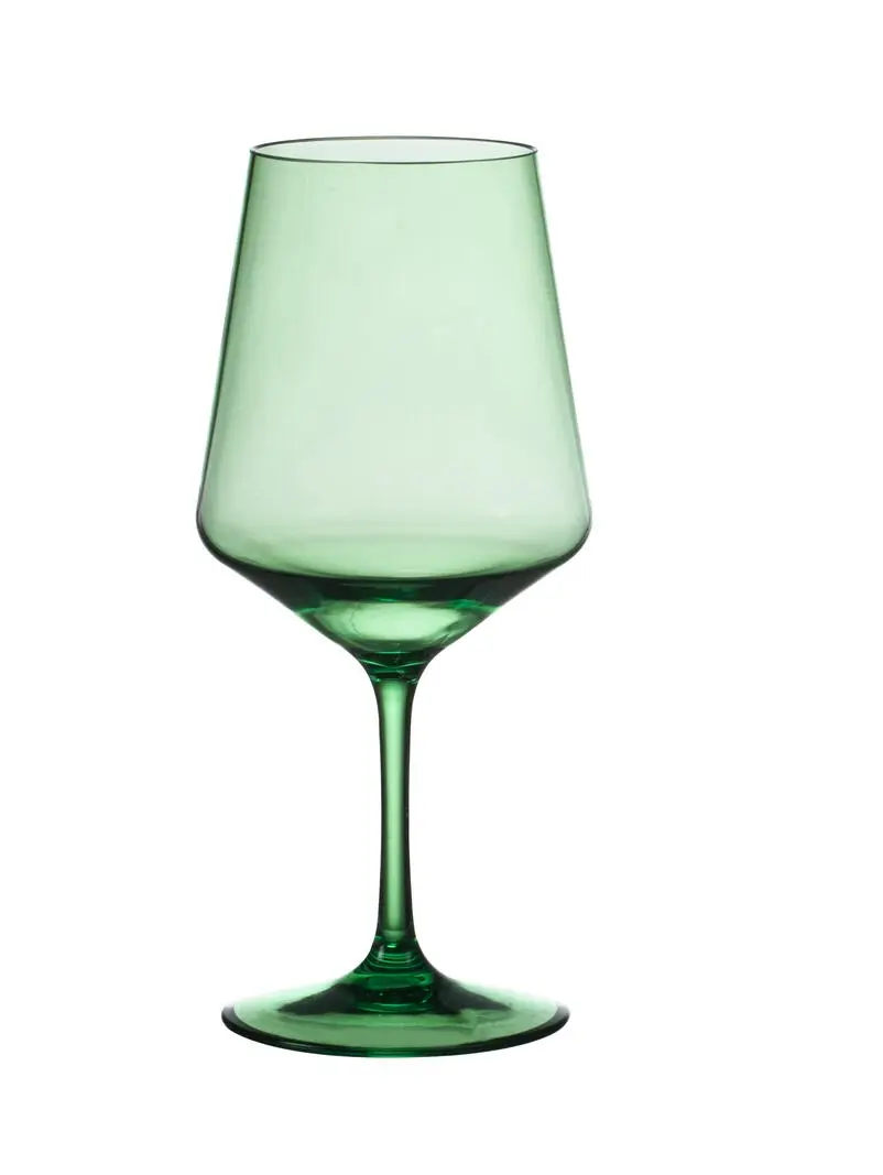 TRS-0752GR Lexington Tritan, 18oz, Green Wine Glass - Kitchen Drinkware Accessory