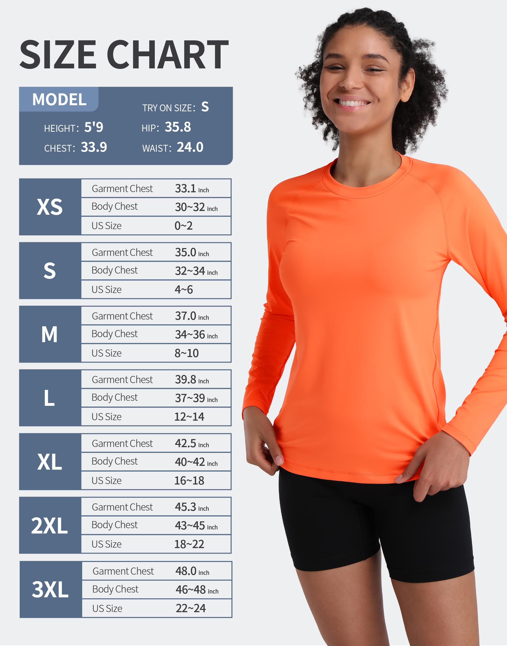 Pioneer Camp Rash Guard for Women Sun Shirts UPF 50+ SPF UV Protection Long Sleeve Workout Tops Hiking Running Quick Dry