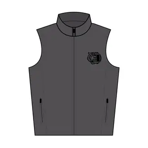 Men's Soft Shell Vest – Professional Logo Chest-Tigers