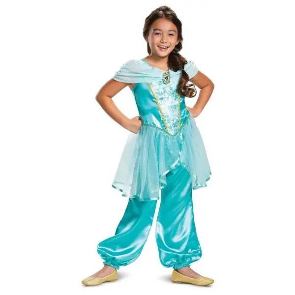 Aladdin Jasmine Classic Costume for Girls