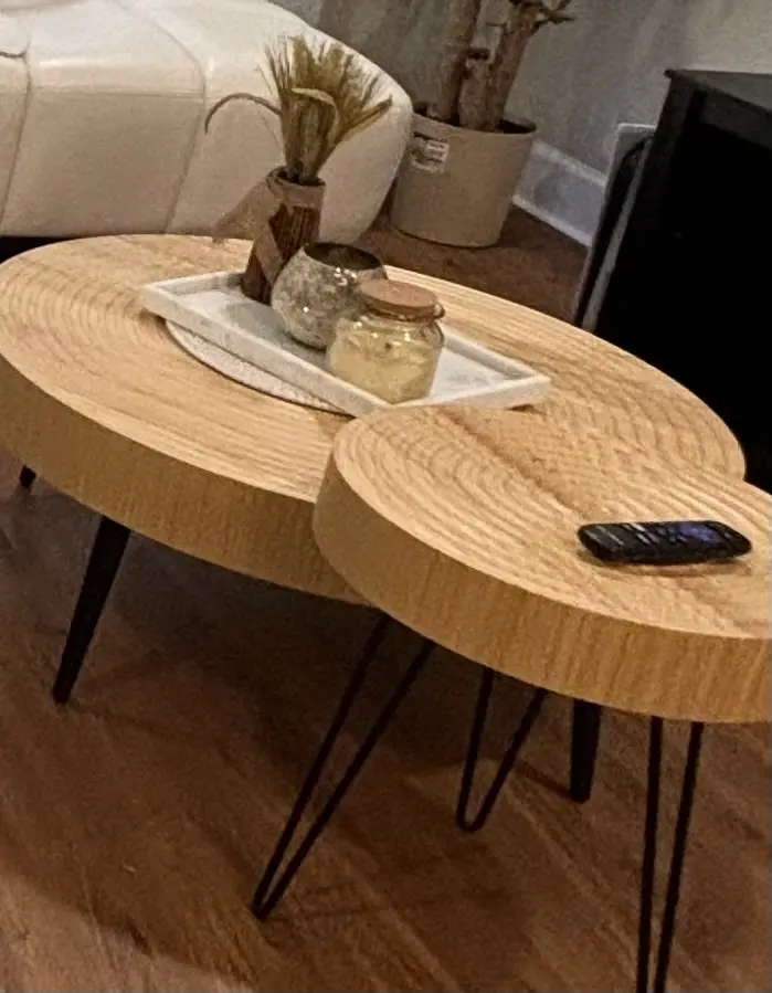 brown wood Coffe table