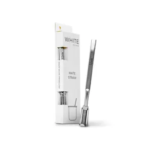 Spring Bombilla – Stainless Steel Straw for Yerba Mate | WHITE Prime