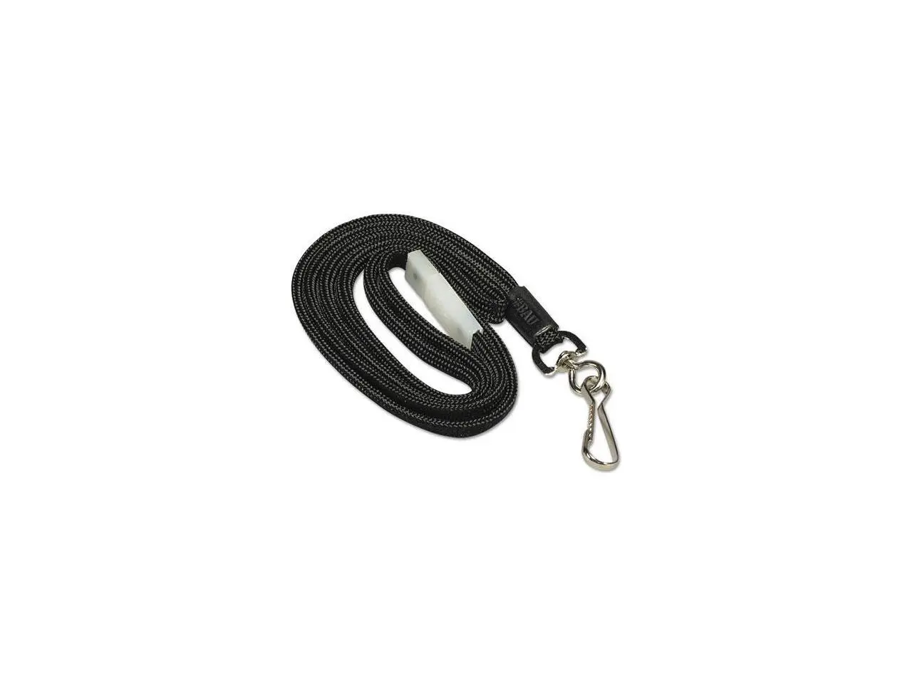 Baumgartens Breakaway Lanyard w/ Hook 36" Black 65509