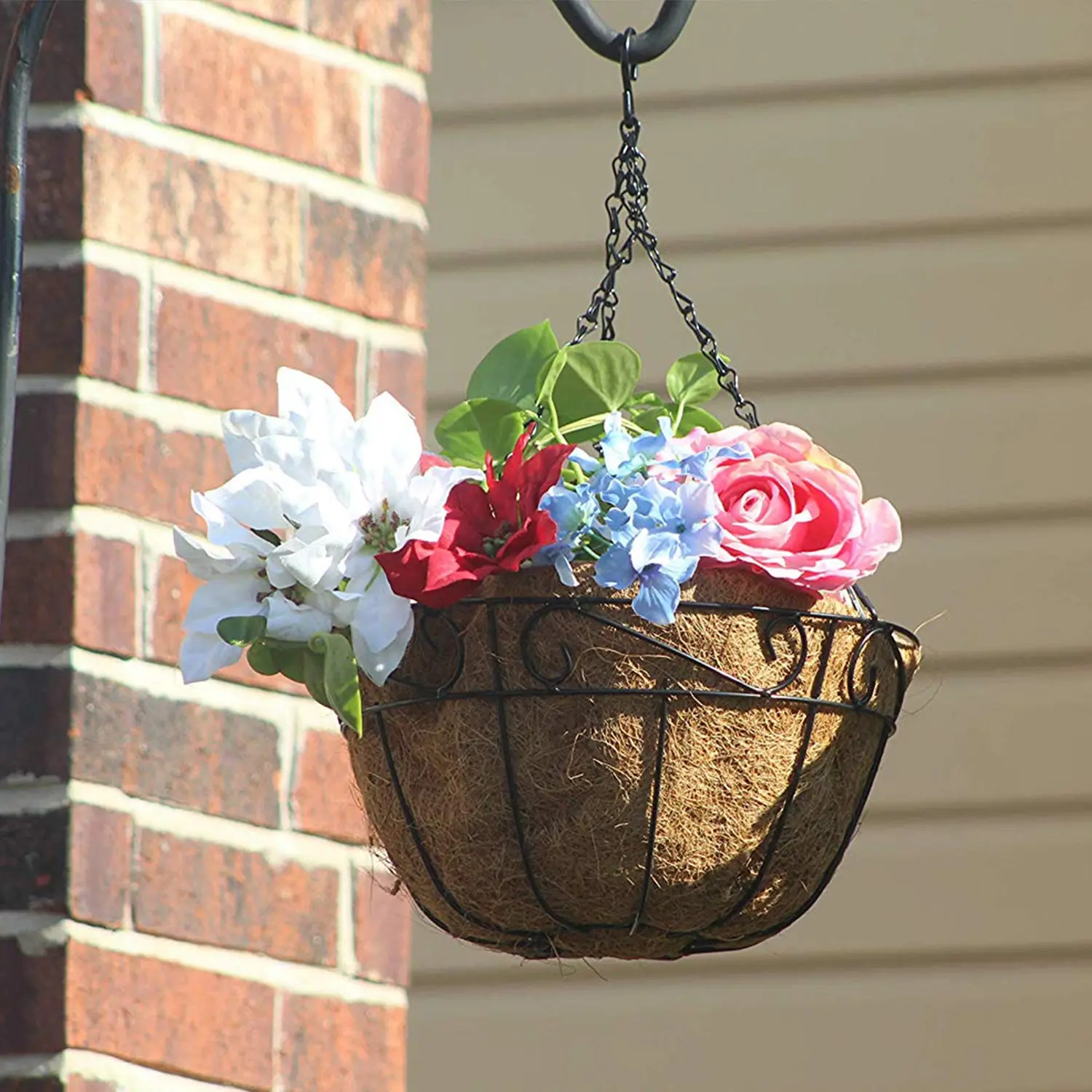 crochet hanging plants Rhea Plant Hanger (Crochet) – Lion Brand Yarn main image 0