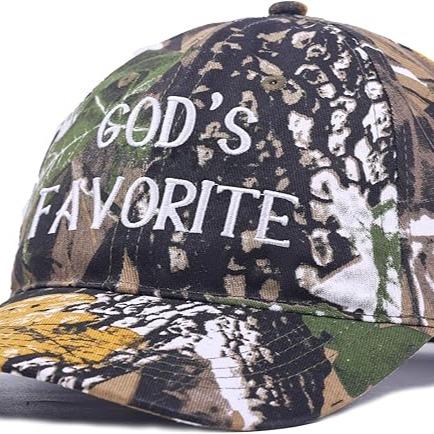 God's Favorite Camo Hat - Jesus Religion Pray Holy Christian | Premium Snapback Hat for Men & Women letter embroidery trucker hat unique design design baseball cap trapper hat new  hard  hats hat sale fan read description mom gift spring autumn season