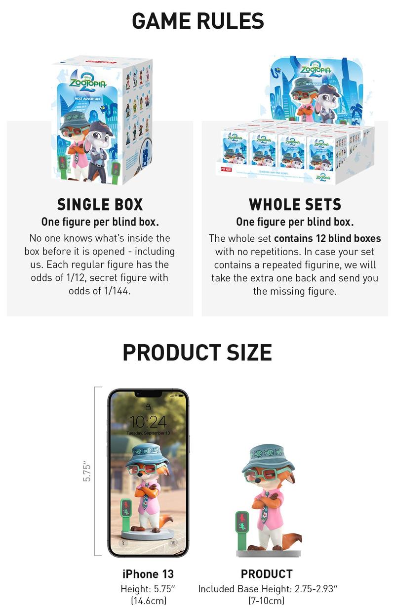 POP MART Disney Zootopia: Next Adventure Series Figures